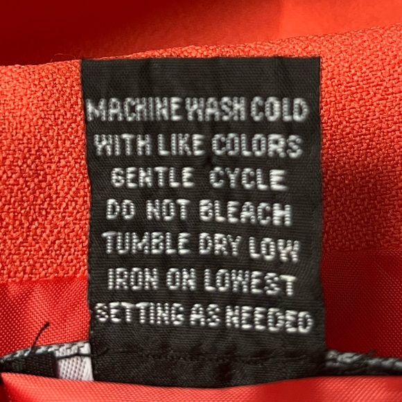 T. Milano Short Sleeve Blazer Peach Pink Size 16W - Picture 8 of 9